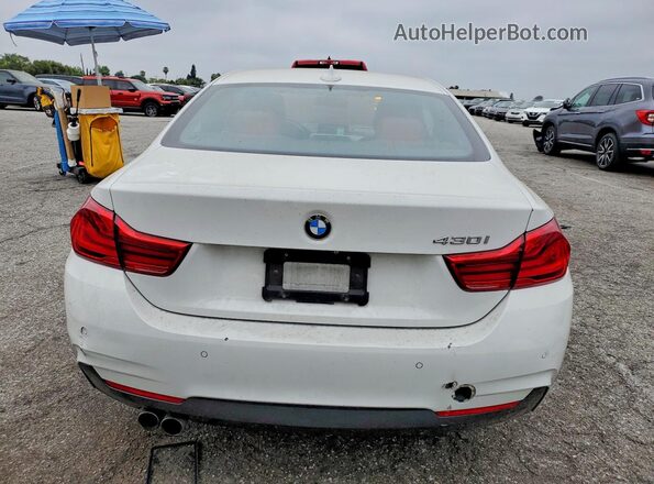 WBA4W3C57KAF93085 2019 BMW 4 SERIES White Widok z tyłu