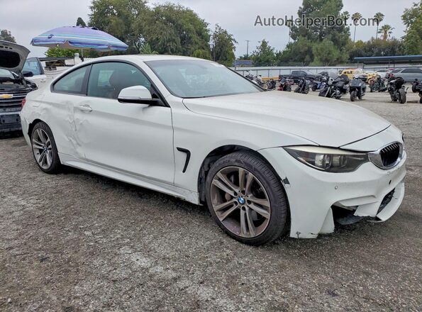 WBA4W3C57KAF93085 2019 BMW 4 SERIES White Przód prawy