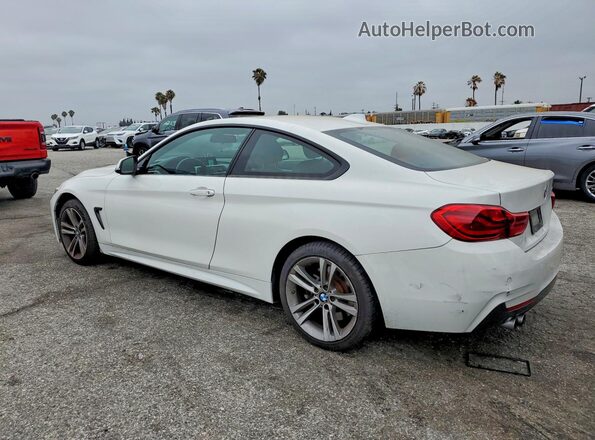 WBA4W3C57KAF93085 2019 BMW 4 SERIES White Tył lewy