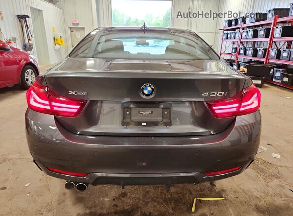 WBA4W5C00LFH34180 2020 BMW 4 SERIES Gray უკანა ხედი