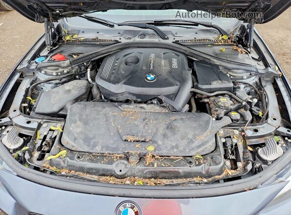 WBA4W5C52KAE49536 2019 BMW 4 SERIES Charcoal Rear interior view
