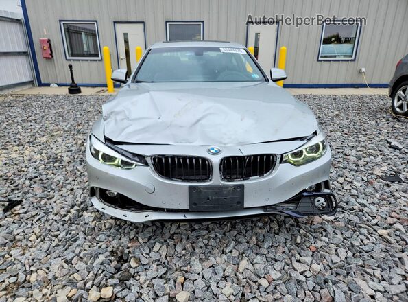 WBA4W5C57KAE51220 2019 BMW 4 SERIES Silver Widok z przodu
