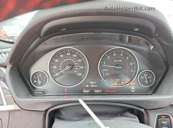 WBA4W5C57KAE51220 2019 BMW 4 SERIES Silver Widok zestawu wskaźników