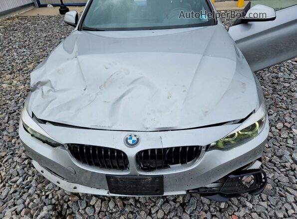 WBA4W5C57KAE51220 2019 BMW 4 SERIES Silver Widok wnętrza z tyłu