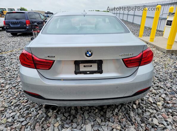 WBA4W5C57KAE51220 2019 BMW 4 SERIES Silver Widok z tyłu