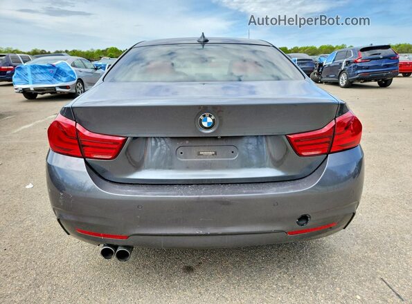 WBA4W5C58JAA66926 2018 BMW 4 SERIES Gray Հետևի տեսք