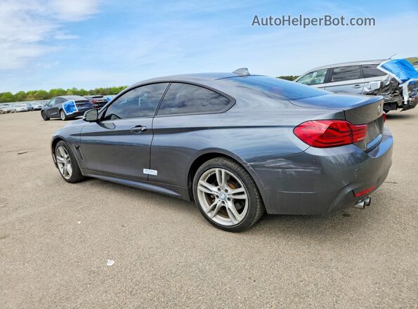 WBA4W5C58JAA66926 2018 BMW 4 SERIES Gray Հետևի ձախ