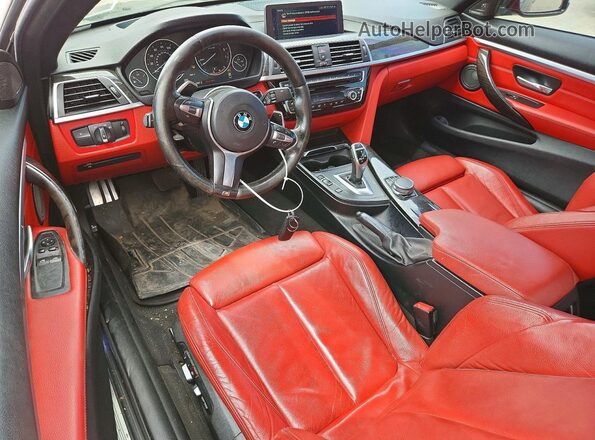 WBA4W5C58JAA66926 2018 BMW 4 SERIES Gray Առջևի վահանակի տեսք