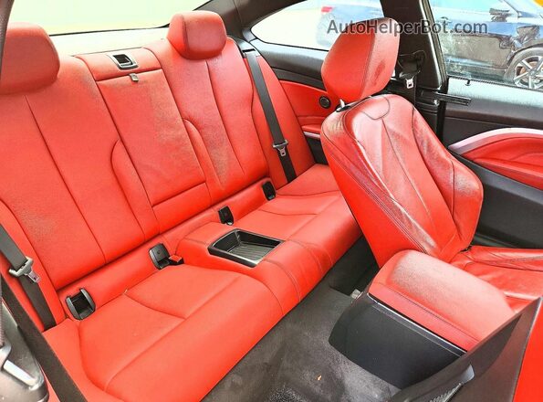 WBA4W5C58JAA66926 2018 BMW 4 SERIES Gray Հետևի նստատեղերի տեսք