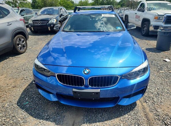 WBA4W5C58JAD32719 2018 BMW 4 SERIES Blue Դիմացի տեսք