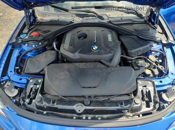 WBA4W5C58JAD32719 2018 BMW 4 SERIES Blue Սալոնի հետևի տեսք