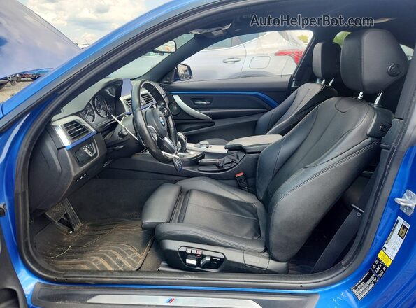 WBA4W5C58JAD32719 2018 BMW 4 SERIES Blue Սալոնի դիմացի տեսք