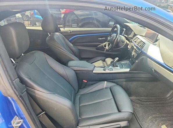 WBA4W5C58JAD32719 2018 BMW 4 SERIES Blue Առջևի վահանակի տեսք