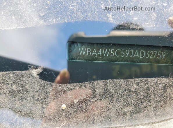 WBA4W5C59JAD32759 2018 BMW 4 SERIES Charcoal Widok komory silnika