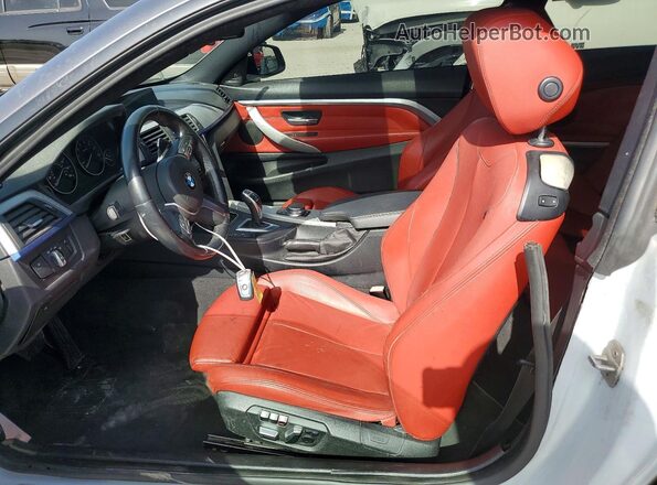 WBA4W9C55JAF93961 2018 BMW 4 SERIES Gray Widok wnętrza z przodu