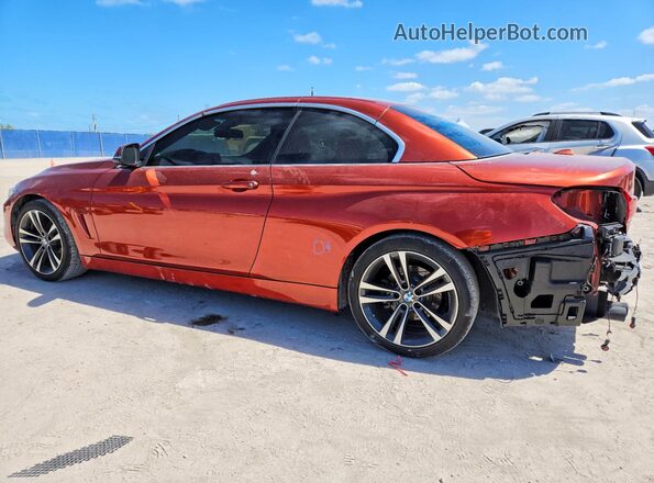 WBA4Z1C01L5P60323 2020 BMW 4 SERIES Orange Trasero izquierdo
