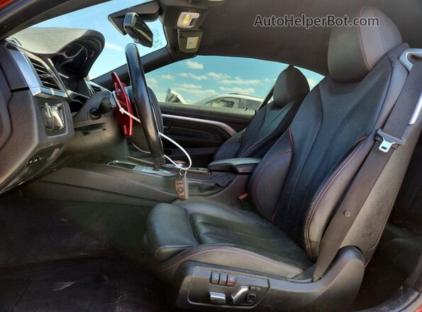 WBA4Z1C01L5P60323 2020 BMW 4 SERIES Orange Vista interior delantera