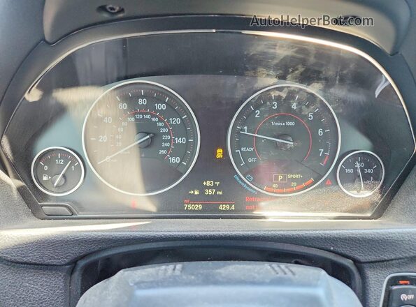 WBA4Z1C01L5P60323 2020 BMW 4 SERIES Orange Vista del cuadro de instrumentos