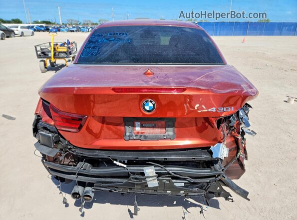 WBA4Z1C01L5P60323 2020 BMW 4 SERIES Orange Vista trasera
