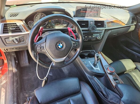 WBA4Z1C01L5P60323 2020 BMW 4 SERIES Orange Vista del salpicadero