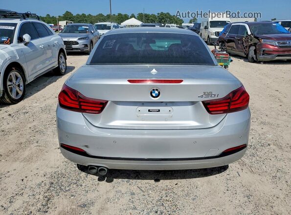 WBA4Z1C07L5N70106 2020 BMW 4 SERIES Silver Rear view
