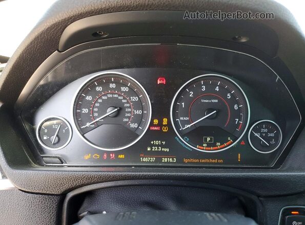 WBA4Z1C07L5N70106 2020 BMW 4 SERIES Silver Instrument cluster view