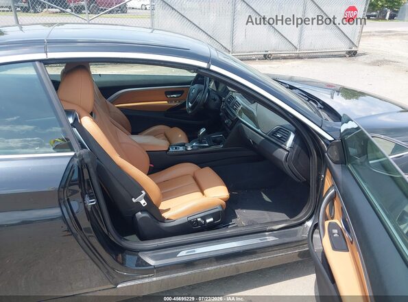 WBA4Z1C51KEE44482 2019 BMW 4 SERIES Черный Вид салона спереди