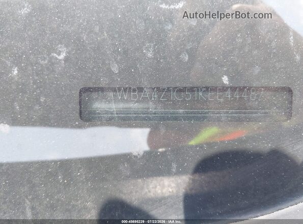 WBA4Z1C51KEE44482 2019 BMW 4 SERIES Черный Вид подкапотного пространства