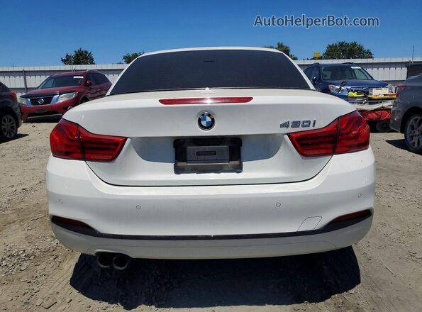 WBA4Z1C54JEC59678 2018 BMW 4 SERIES White Հետևի տեսք