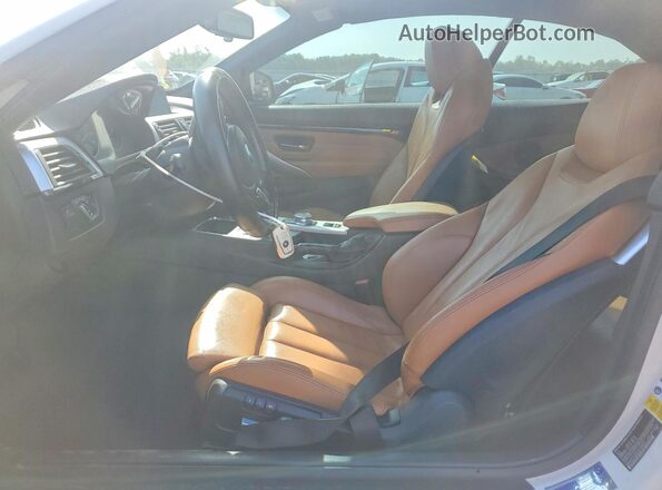 WBA4Z1C54JEC60541 2018 BMW 4 SERIES White Vista interior delantera