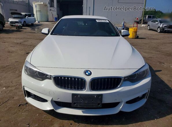 WBA4Z1C54JEC60541 2018 BMW 4 SERIES White Vista frontal