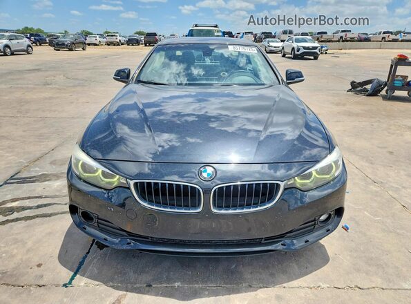WBA4Z1C57JEC58637 2018 BMW 4 SERIES Black Вид спереду