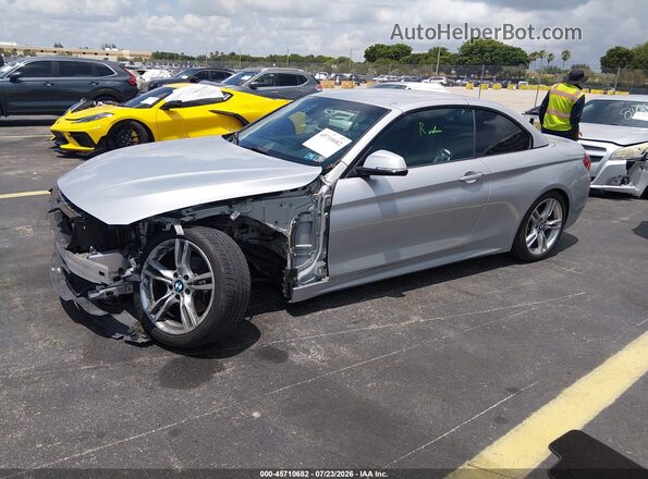 WBA4Z1C57JEC59044 2018 BMW 4 SERIES Gray Передня ліва чверть
