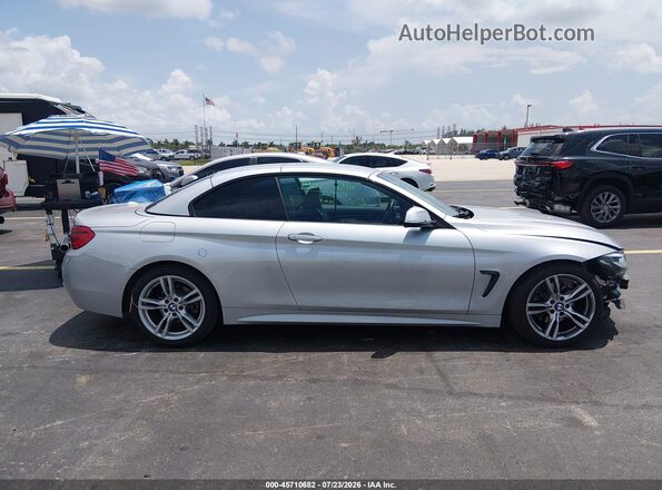 WBA4Z1C57JEC59044 2018 BMW 4 SERIES Gray Вид задньої частини салону
