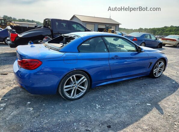 WBA4Z1C59KEE44214 2019 BMW 4 SERIES Blue უკანა მარჯვენა