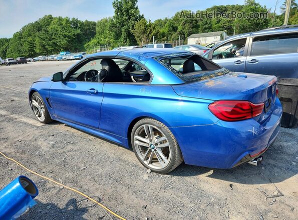 WBA4Z1C59KEE44214 2019 BMW 4 SERIES Blue უკანა მარცხენა