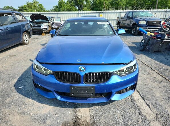 WBA4Z1C59KEE44214 2019 BMW 4 SERIES Blue წინა ხედი