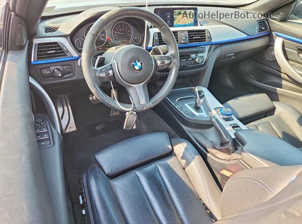 WBA4Z1C59KEE44214 2019 BMW 4 SERIES Blue წინა პანელის ხედი
