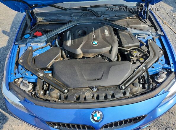 WBA4Z1C59KEE44214 2019 BMW 4 SERIES Blue უკანა სალონის ხედი