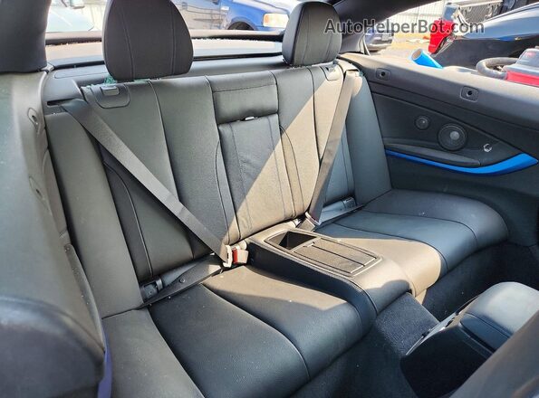 WBA4Z1C59KEE44214 2019 BMW 4 SERIES Blue უკანა სავარძლების ხედი
