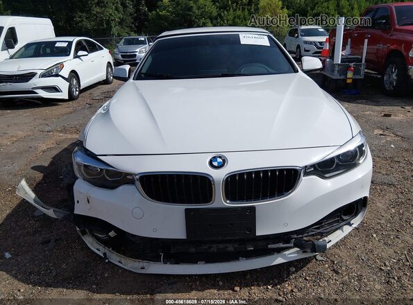 WBA4Z1C5XJEC60138 2018 BMW 4 SERIES White Սարքավորումների վահանակի տեսք