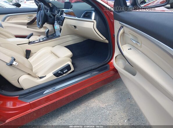 WBA4Z3C05L5N91662 2020 BMW 4 SERIES Orange Вид салону спереду