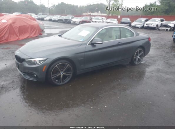 WBA4Z3C08L5N07172 2020 BMW 4 SERIES Black Առջևի ձախ երեք քառորդ տեսարան