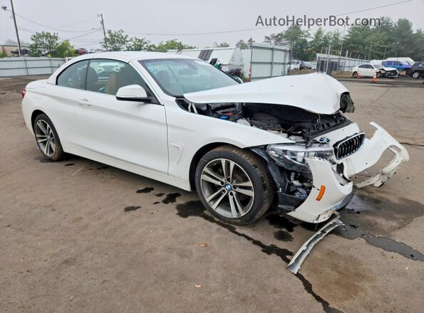 WBA4Z3C50KEC58511 2019 BMW 4 SERIES Белый Передняя правая четверть