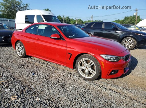 WBA4Z3C52JEC55981 2018 BMW 4 SERIES Red წინა მარჯვენა