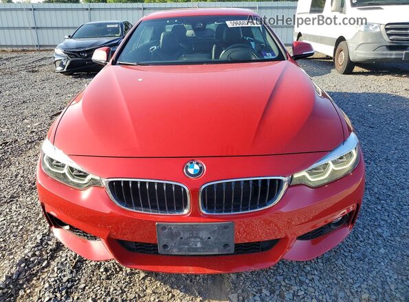 WBA4Z3C52JEC55981 2018 BMW 4 SERIES Red წინა ხედი