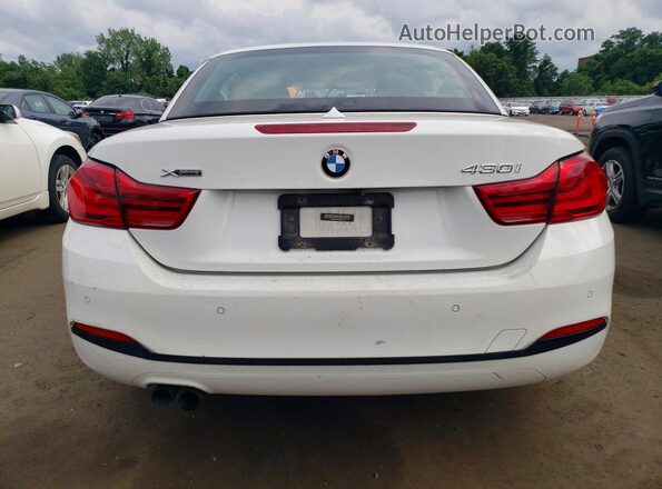 WBA4Z3C54KEC58110 2019 BMW 4 SERIES White Rear view