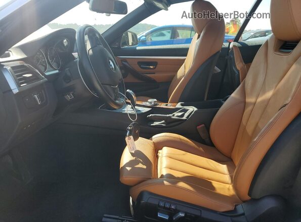 WBA4Z3C56KEC58366 2019 BMW 4 SERIES White Widok wnętrza z przodu
