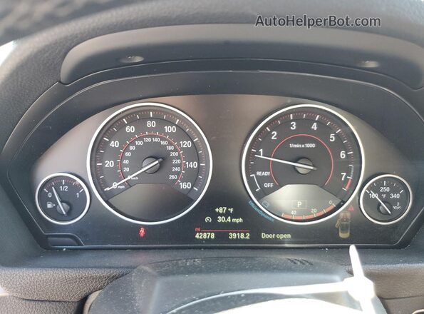 WBA4Z3C56KEC58366 2019 BMW 4 SERIES White Widok zestawu wskaźników