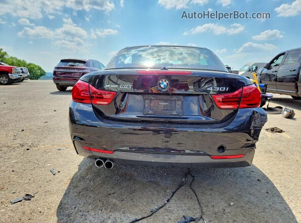 WBA4Z3C56KEF31435 2019 BMW 4 SERIES Black Rear view